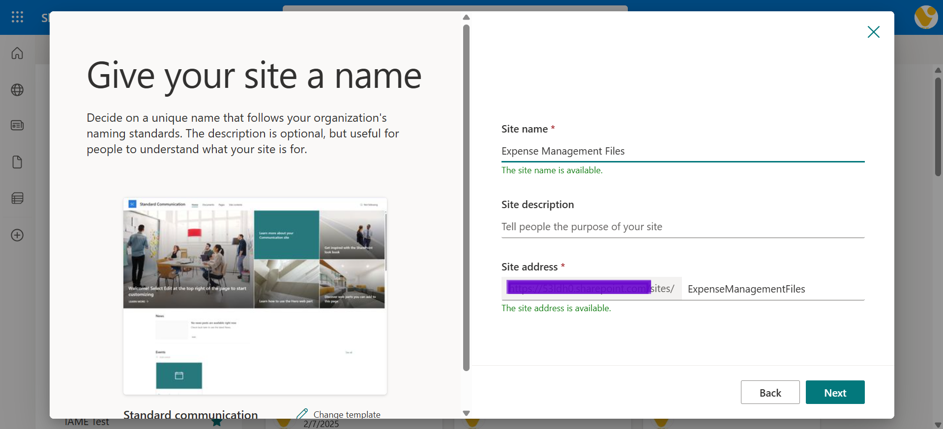 SharePoint Site SharePoint Site
